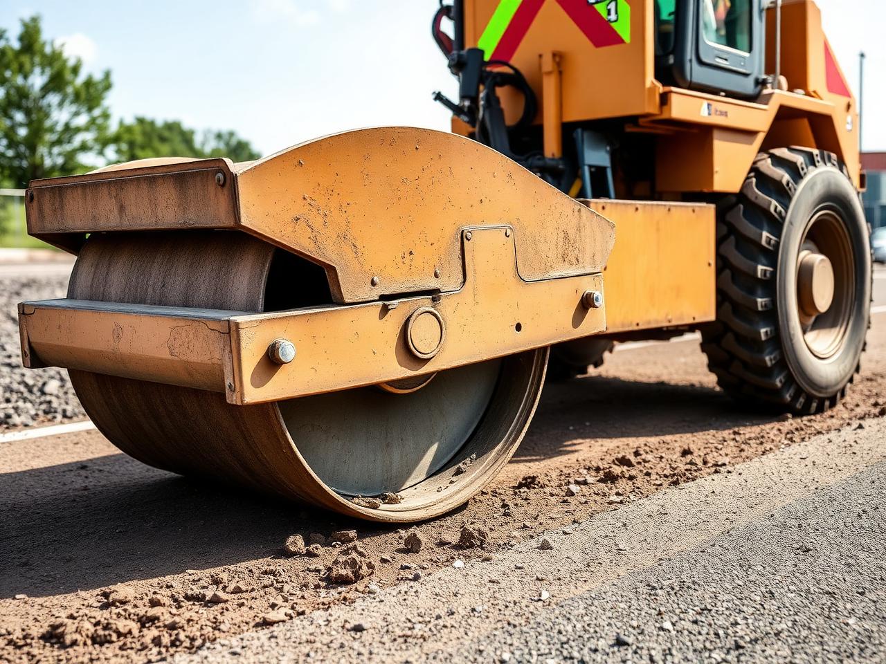 Unit Vibratory Roller untuk penyewaan alat berat