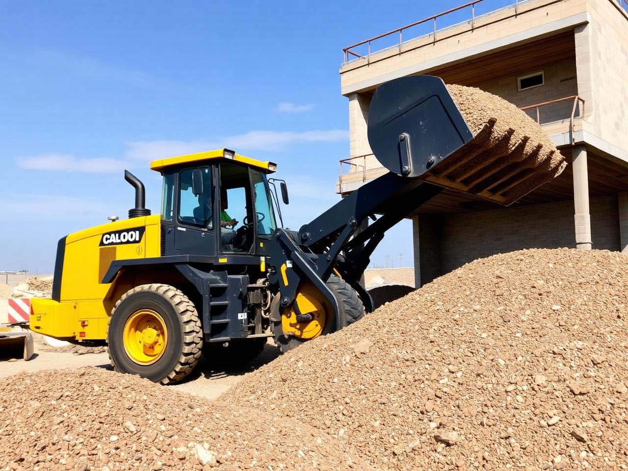 Unit Wheel Loader untuk penyewaan alat berat