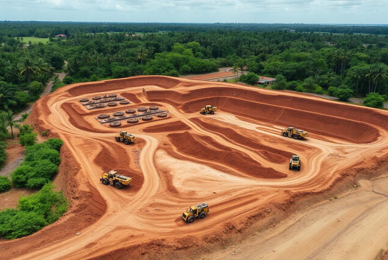 Dokumentasi ilustrasi Earthwork Project di Bogor